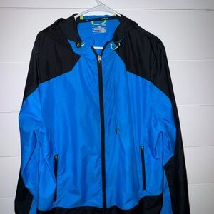 Under Armour Men's Black and Blue Windbreaker